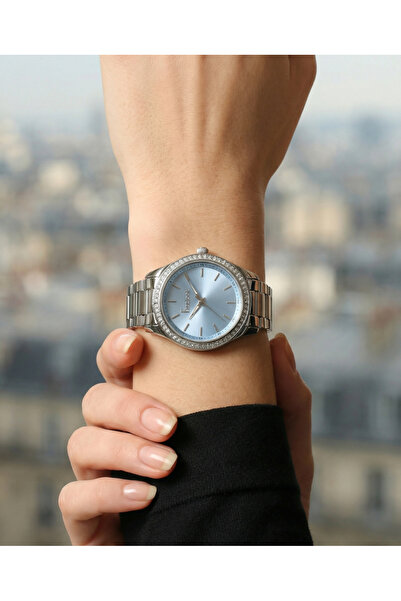 Freelook Lumiere Silver Stainless Steel Watch for Women FL.1.10519-2
