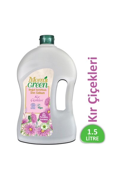 Mom's Green Set of 2 Natural Certified Liquid Soap - Wild Flowers (1500 ml X 2 Pcs)