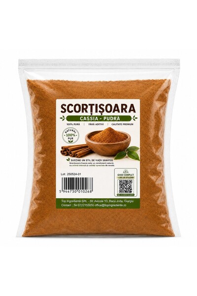 Top Ingrediente Scortisoara Macinata - Pudra Fina - 250g