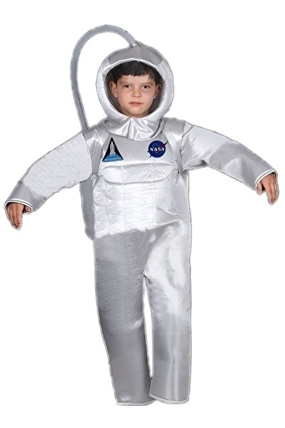 Kostüm Sarayı Nasa Logolu Astronot Kostümü