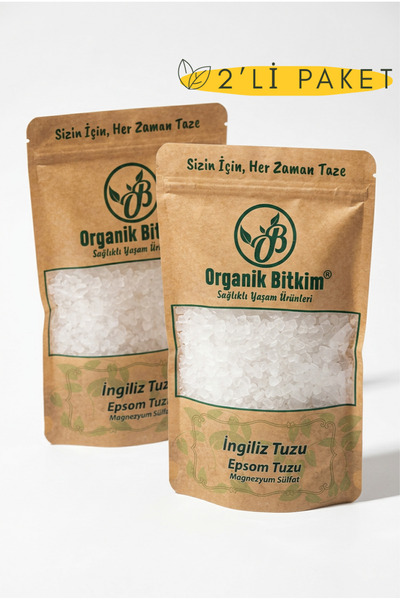 OB Organik Bitkim İngiliz Tuzu Epsom Tuzu 200 gr X 2 Adet