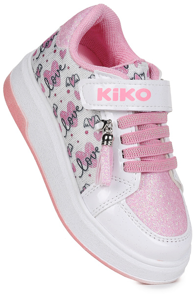 Kiko Kids Maria Velcro Glitter Girls' Sneakers