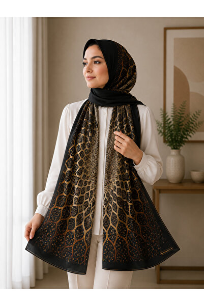 4seasons scarf Crepe Chiffon Veil
