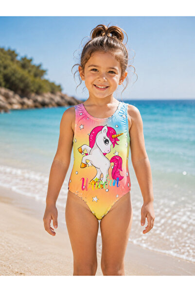 Little Pumpkin Unicorn Baskılı Mayo (Dar Kalıptır 1-2 beden büyük almanız tav...