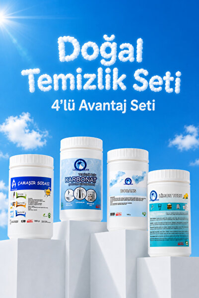 BADEX Lucida Clean Boraks Çamaşır Sodası Temizlik Karbonatı Limon Tuzu Avanta...