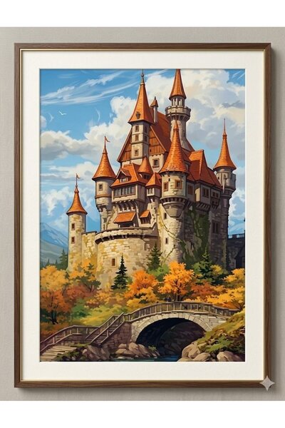 DUCK HOBY 30x40 Boncuklu Taşlı Mozaik Elmas Goblen Elmas Boyama Resim Puzzle ...