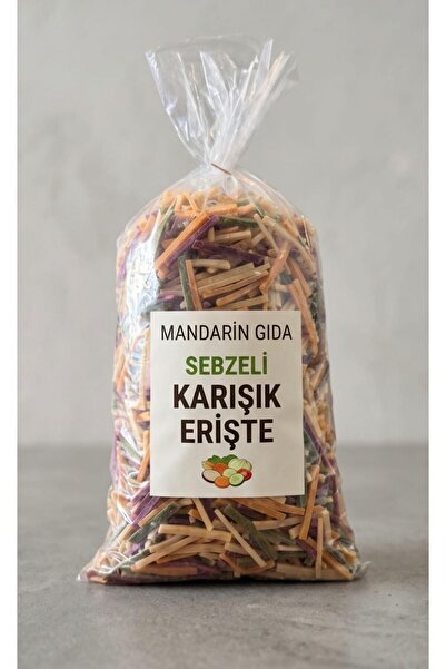 Ev yapımı karışık erişte 1 kg