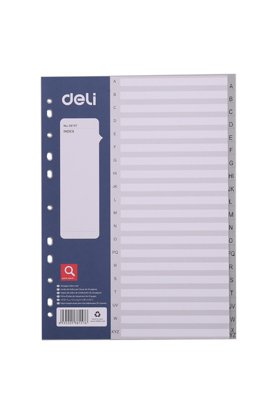 Deli Separatoare din plastic cu index A-Z