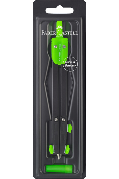 Faber Castell Compas Colegiu Mare Culori Asortate FABER-CASTELL