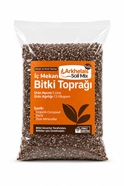 Arkhelais Orkide Toprağı - Bitki Toprağı - Çiçek Toprağı - Menekşe Toprağı - ...