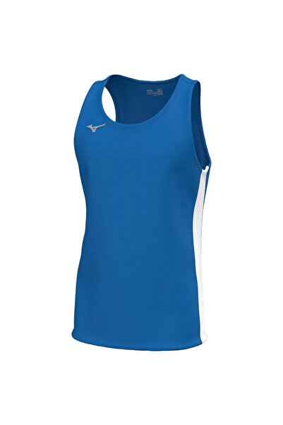 MIZUNO Tricou de alergare bărbați RB SS 2025 - Albastru - L