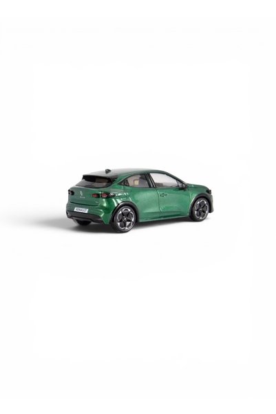 Prodof Renault New Clio 6 Metal Car Emerald Green 1:64 Scale