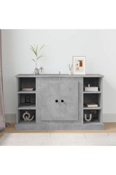Concept Servantă, gri beton, 100x35,5x60 cm, lemn prelucrat