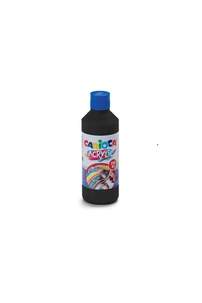 carioca Acrylic watercolors tempera Carioca 250 ml Black