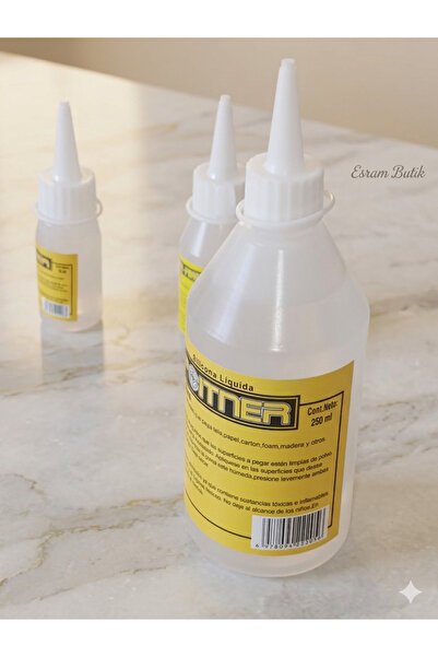 Esram Butik Pointer, Sıvı Silikon, Kumaş Yapıştırıcısı, 250 Ml, Soğuk Silikon...