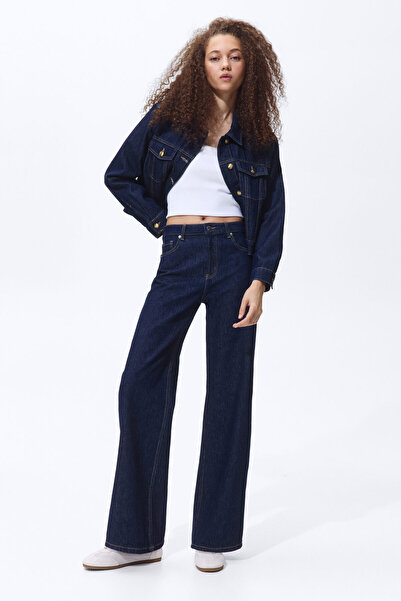 H&M Wide High Jeans
