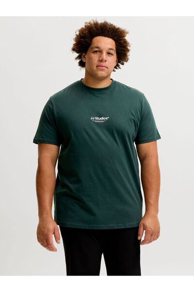 Jack & Jones Plus T-shirt Plus Size Gedruckt T-shirt