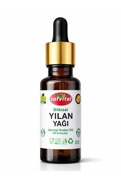 safvital Snake Oil Essential Aromatic 20 ml - Anti-Hair Loss Care Formula (Sn...