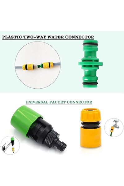 Arabest Mixer Tap Hose Connector Kit, Kitchen Garden Watering Snap Adapter Tool