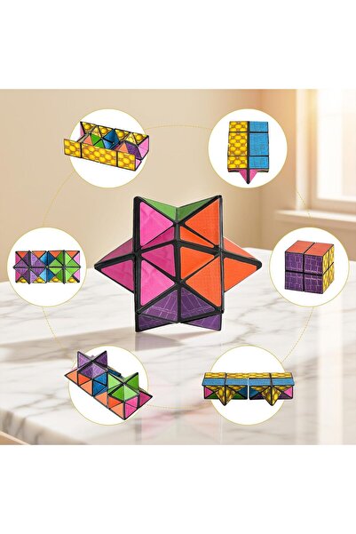 Arabest Magic Puzzle Cube for Seniors, Stress Relief & Brain Training Activit...