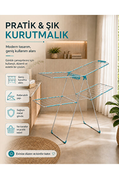 NOKHBA Angelonia Çamaşır Askısı Nk-0600