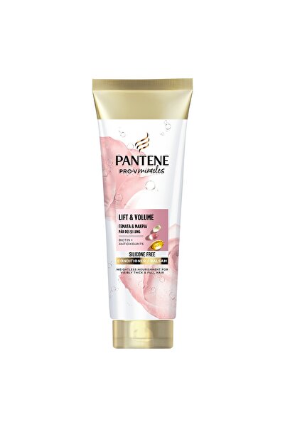 Pantene Pro-V Lift'N'Volume, balsam de par, cu biotina, fara silicon, 160 ml