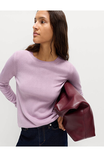 Marks & Spencer Süper Yumuşak Yuvarlak Yaka Kazak