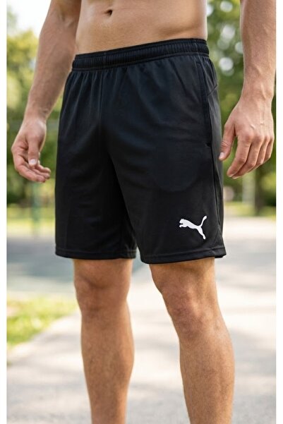 Puma Мъжки бързосъхнещи къси чорапогащи за тренировки от Micropoly на открито...