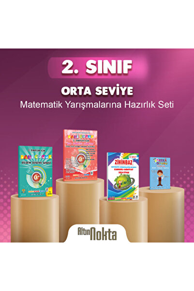 Altın Nokta Basım Yayın 2. SINIF BİLSEM - KANGURU - OLİMPİYAT SETİ ORTA