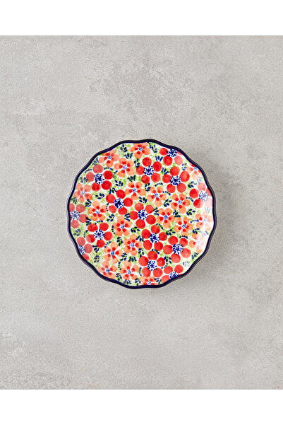 English Home Botanic Stoneware Pasta Tabağı 16 cm Renkli