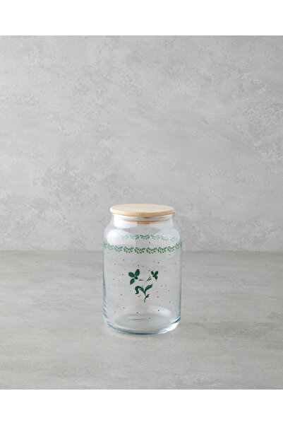 English Home Melie Cam Kavanoz 970 ml Yeşil