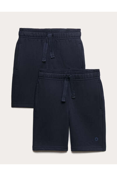Marks & Spencer 2'li Regular Fit Şort (2-16 Yaş)