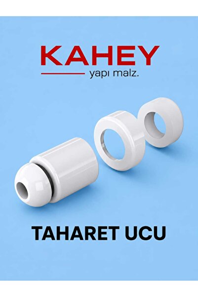 ASIR ARMATÜR Klozet Taharet Çubuk Ucu Beyaz Perlatör Oynar Başlıklı