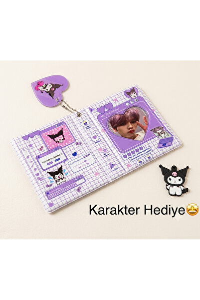 SANRIO Kuromi Pochacco My Melody Binder Fotoğraf Albümü Fotokartlık(2 Fotokar...