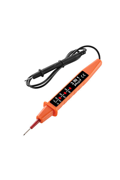Lawazim Pro7 3-in-1 Voltage Tester - Compact AC Voltage Pen with Light Indica...