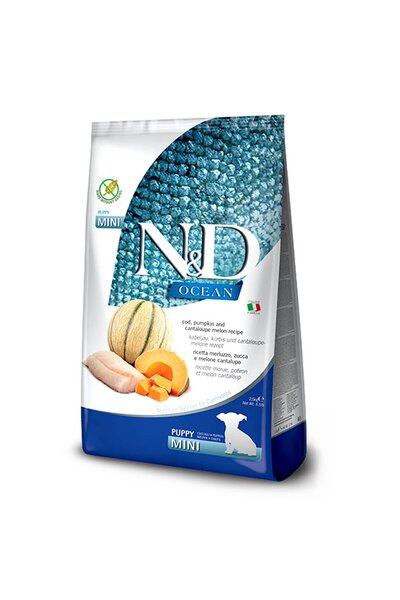 N&D Ocean Balkabaklı&Morinalı Küçük Irk Yavru Köpek Maması 2.5 Kg
