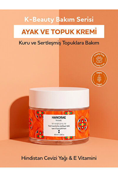 Hanorae Beauty Ayak ve Topuk Çatlak Kremi