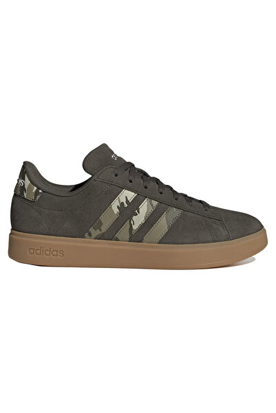 adidas IH7768 GRAND COURT 2.0 Erkek Sneaker Ayakkabı Kahverengi