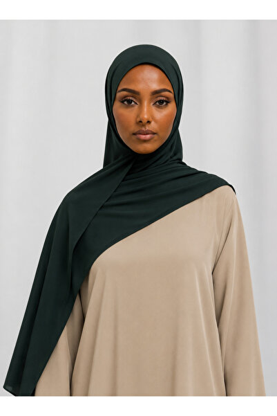 Ophelia Olive Chiffon Shawl – Lightweight Elegant Women’s Scarf for Daily & S...