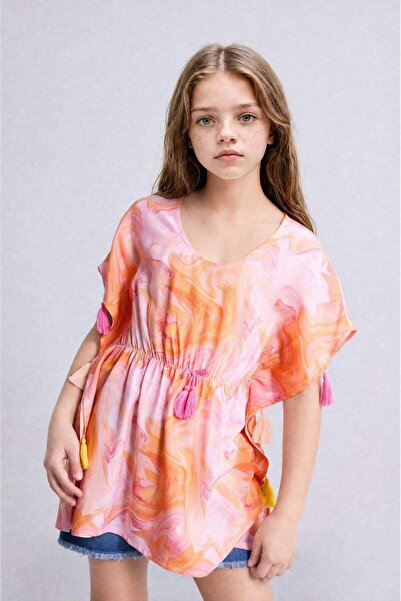 DeFacto Batik Plaj Kıyafeti Kız Çocuk G9434A826HS