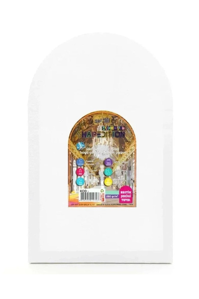 Magic Art Shape Edition Rustik Şekilli Tuval 45x30 cm RUT45
