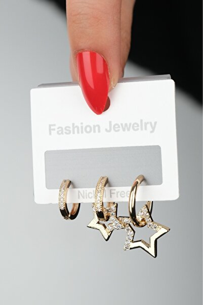 Jack Ferrero Steel Color Throwable Women's Earrings
