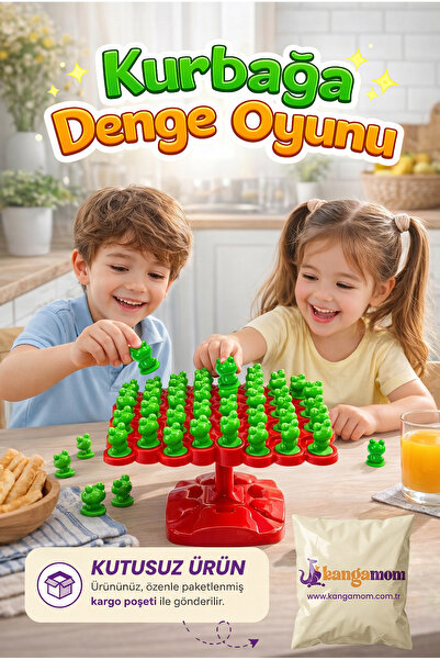 M&H Frogg Denge Oyunu - Eğitici ve Öğretici 2 Kişilik Eğlenceli Oyun