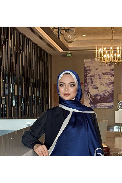 tomrisboutique شال حريري فاخر من الفوال، حجاب، وشاح، شال بنمط C، مقاس 70 × 18...