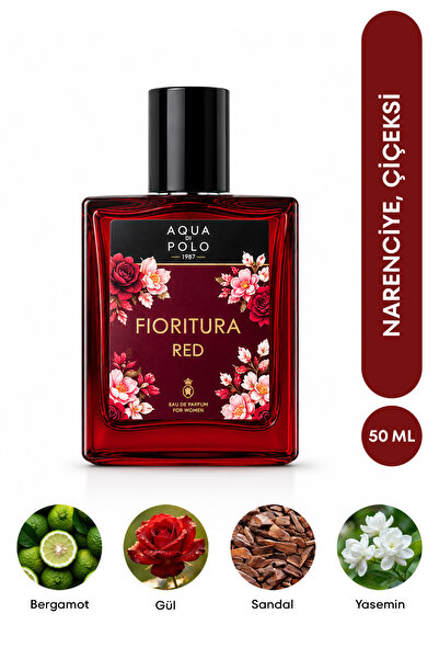 Aqua Di Polo 1987 عطر فيوريتورا ريد 50 مل عطر نسائي زهري 8682367125279
