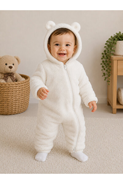 Bilge Trend Girl Boy Baby Child Welsoft Plush Hooded Jumpsuit, Sleeping Bag