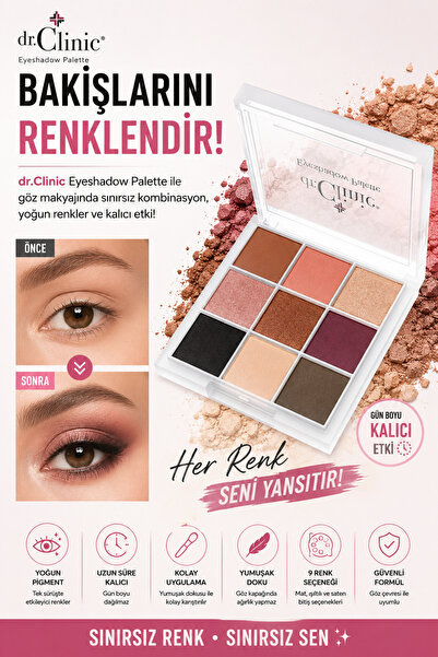 Dr. Clinic Eyeshadow Palatte 7ml