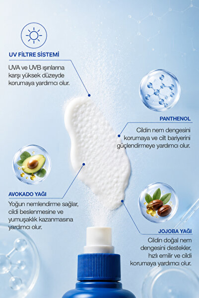 PROCSIN 50+ SPF Yüksek Koruma Güneş Kremi 200 ML