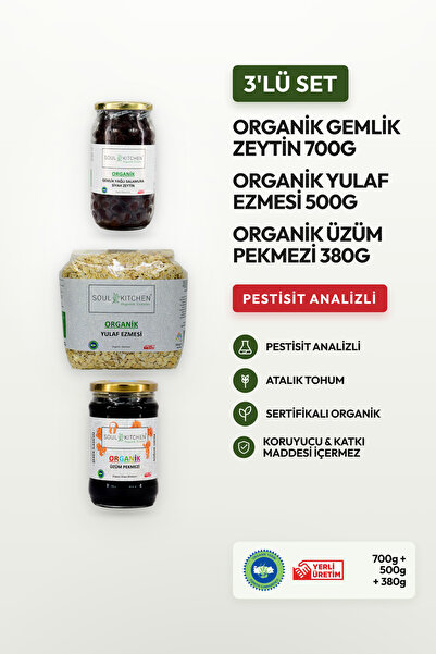 Soul Kitchen Organik Ürünler Sertifikalı Organik Ramazan Paketi 2