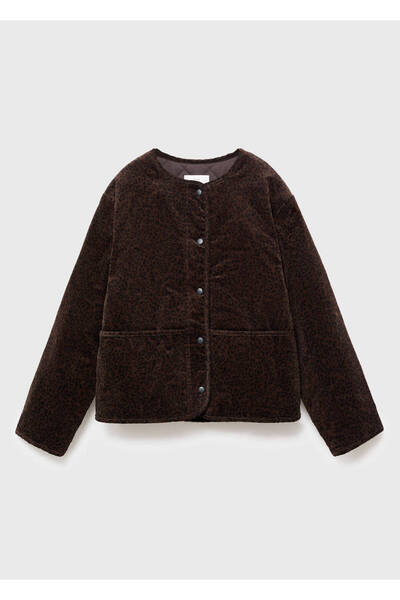 MANGO Kids Jachetă bomber cu imprimeu leopard